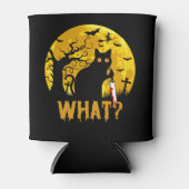 Halloween Gato Negro What? Dosenkühler (Vorderseite)