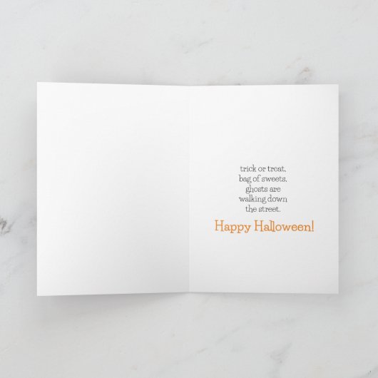 Halloween Gator Card Karte (Innenseite)