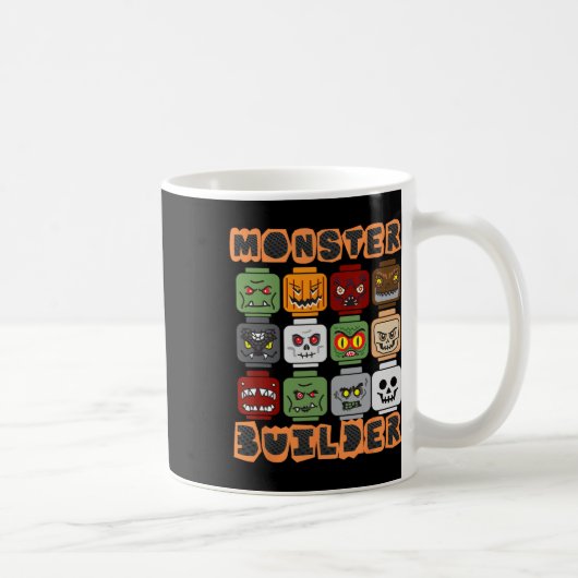 Halloween Gebäude Bricks Monster Builder Brick He Kaffeetasse (Rechts)