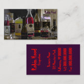 Halloween-Gebräu ~ Visitenkarte (Vorne/Hinten)