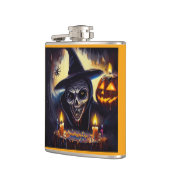 Halloween - Geburtstag 7 Flachmann (Links)