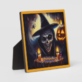 Halloween - Geburtstag 7 Fotoplatte (Vorderseite)