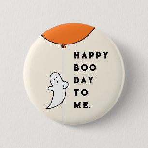 Halloween Geburtstag Button