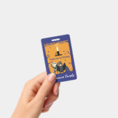 Halloween Geburtstag Danke Ausweis (Handheld)