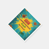Halloween Geburtstag Kinderparty Halloween Serviette (Ecke)
