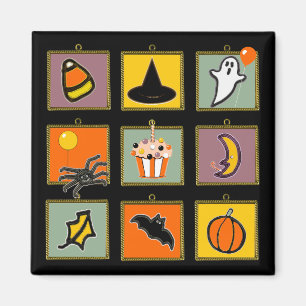 Halloween Geburtstag Magnet