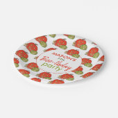 Halloween-Geburtstag Pappteller (Schrägansicht)