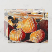 Halloween Geburtstag! Postkarte (Vorne/Hinten)