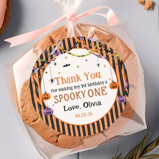Halloween Geburtstag Spooktacular Aufkleber