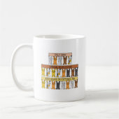 Halloween-Geburtstags-Cartoon-Katzen Kaffeetasse (Links)