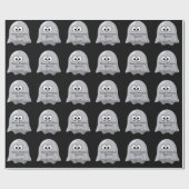 Halloween-Geburtstags-Geist-niedliches Geschenkpapier (Flach)