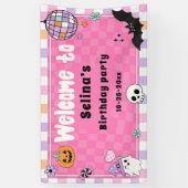 Halloween-Geburtstagsfeier Banner (Vertikal)