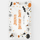 Halloween-Geburtstagsfeier Banner (Vertikal)