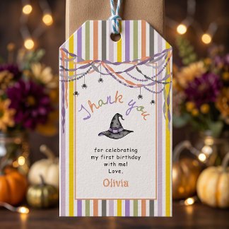 Halloween-Geburtstagsfeier-Geschenkanhänger Geschenkanhänger