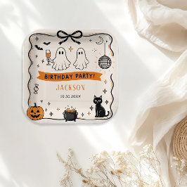 Halloween-Geburtstagsfeier Pappteller