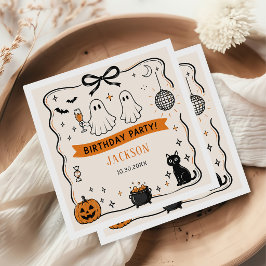 Halloween-Geburtstagsfeier Serviette