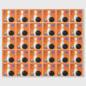 Halloween Geburtstagsgeschenk Geschenkpapier (Flach)