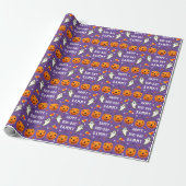 Halloween-Geburtstagsgeschenk Geschenkpapier (Ungerollt)