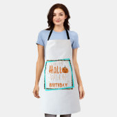 Halloween Geburtstagsgeschenk Shirt, Halloween Geb Schürze (Getragen)