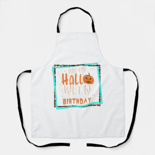 Halloween Geburtstagsgeschenk-Shirt, Halloween Geb Schürze