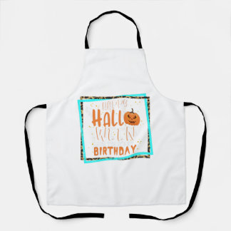Halloween Geburtstagsgeschenk Shirt, Halloween Geb Schürze
