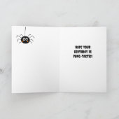 Halloween Geburtstagskarte Karte (Innenseite)