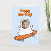 Halloween Geburtstagskarte Karte (Vorderseite)