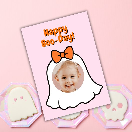 Halloween Geburtstagskarte Karte