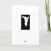 Halloween-Geburtstagskarte Karte (Rückseite)