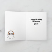 Halloween Geburtstagskarte Karte (Innenseite)