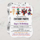 Halloween Geburtstagsparty Einladungen (Vorne/Hinten)