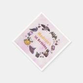 Halloween-Geburtstagsparty Napkins Serviette (Ecke)