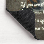 Halloween Gedicht - Calico Cat Mousepad (Ecke)