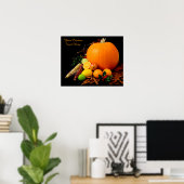 Halloween-Gedicht Poster (Heimbüro)