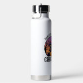 Halloween Gefahr Schwarze Katze Überquerung Trinkflasche (rechts)