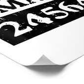 Halloween Gefangener Gefangenschaft Gefangene Funn Poster (Ecke)