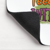 Halloween Gefühl Witchy Geburtstag Mousepad (Ecke)