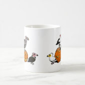 Halloween-Geier Kaffeetasse (Mittel)