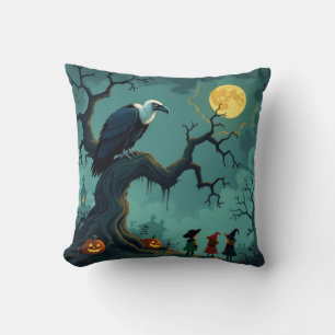 Halloween-Geier Kissen