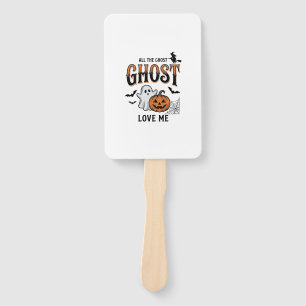 Halloween-Geist Alle Geister lieben mich Lustig Vi Fächer