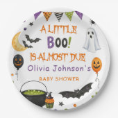 Halloween-Geist-Baby-Party-Geschenk Pappteller (Vorderseite)