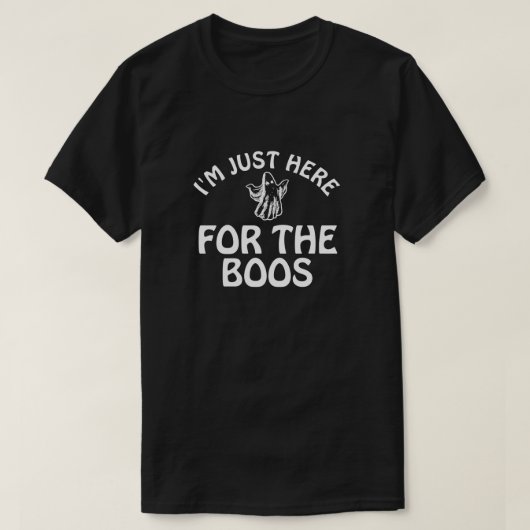 Halloween-Geist Basic T-Shirt (Design vorne)