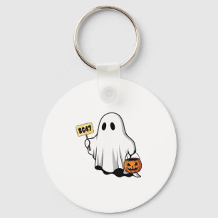 Halloween Geist Boo Subtil Widerstehen Trump 8647  Schlüsselanhänger