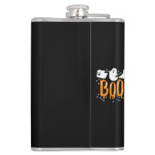 Halloween Geist Boo Süß Flachmann (Rückseite)