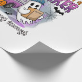 Halloween-Geist,Briefträger Geschenkpapier (Ecke)