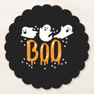 Halloween-Geist Buh Süß Untersetzer
