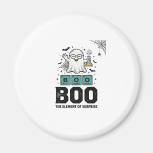 Halloween-Geist Buh Wissenschaft Lustig Vintage_1 Magnet
