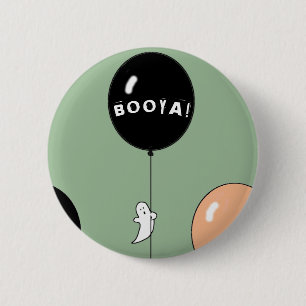Halloween-Geist Button