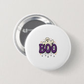 Halloween-Geist Buu Lustige Spinne Vintage_1 Button (Vorne & Hinten)