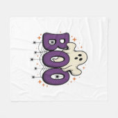 Halloween-Geist Buu Lustige Spinne Vintage_1 Fleecedecke (Vorderseite (Horizontal))